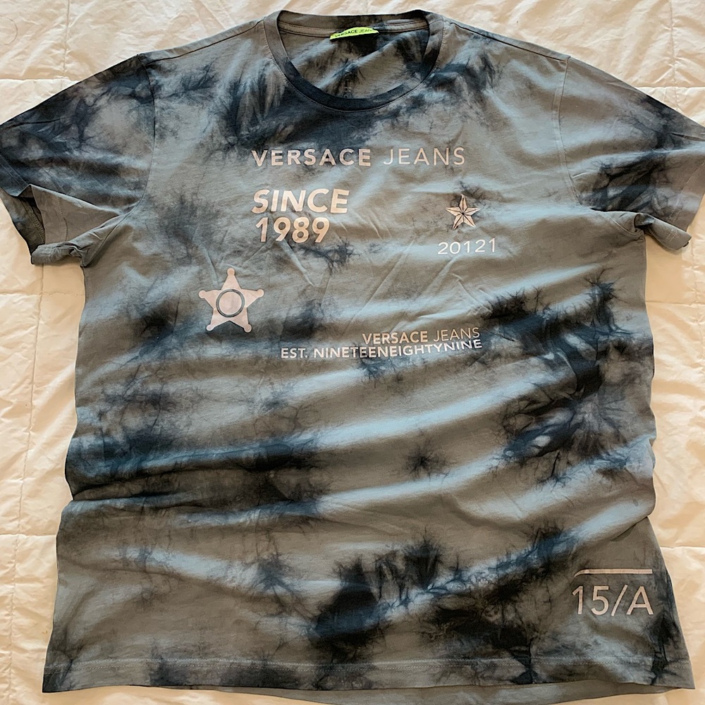 VERSACE JEANS TIE DYE T-SHIRT
